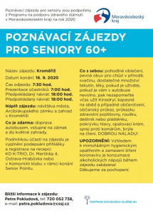 poznávací zájezdy pro seniory - Kroměříž